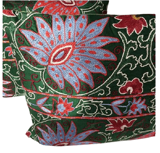 An Uzbek Lotus Design Suzani
