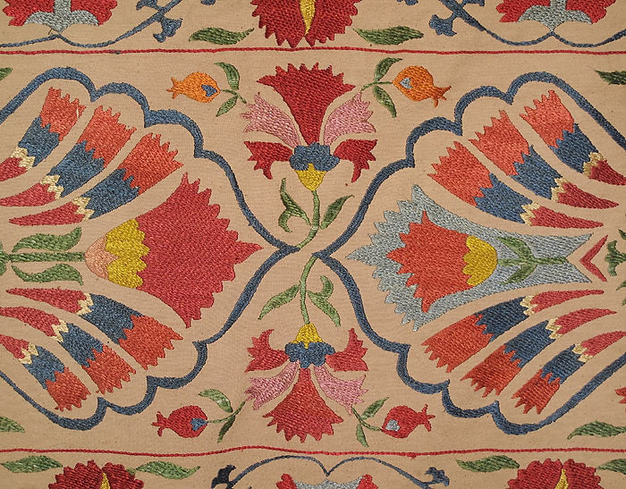 An Uzbek Fish Pond Suzani