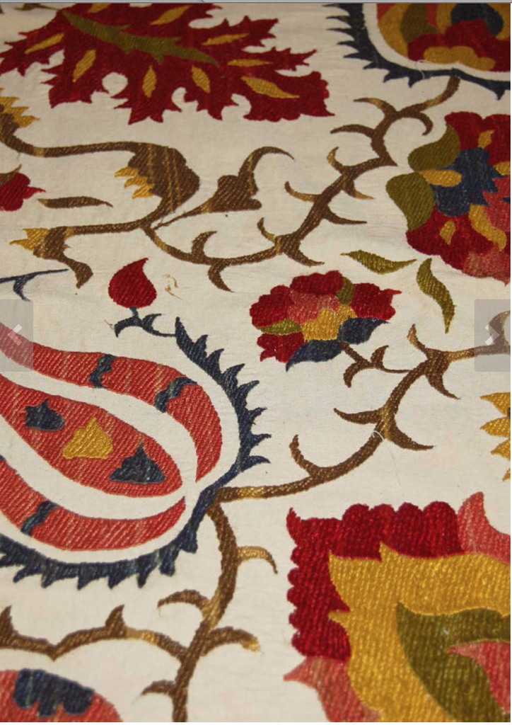 An Uzbek Tulip Suzani