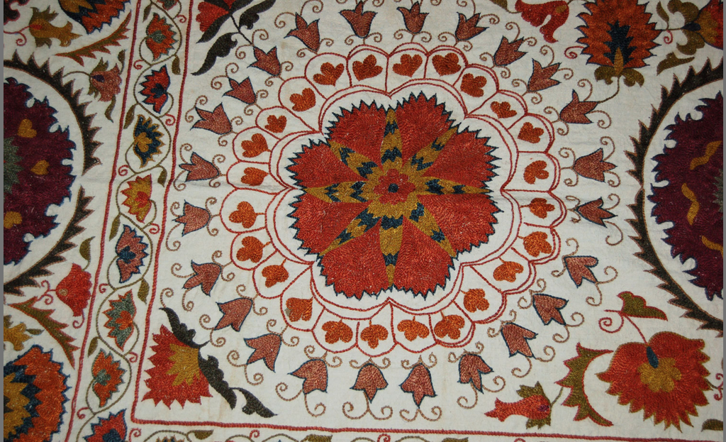 SOLD Uzbek Samarkand Suzani