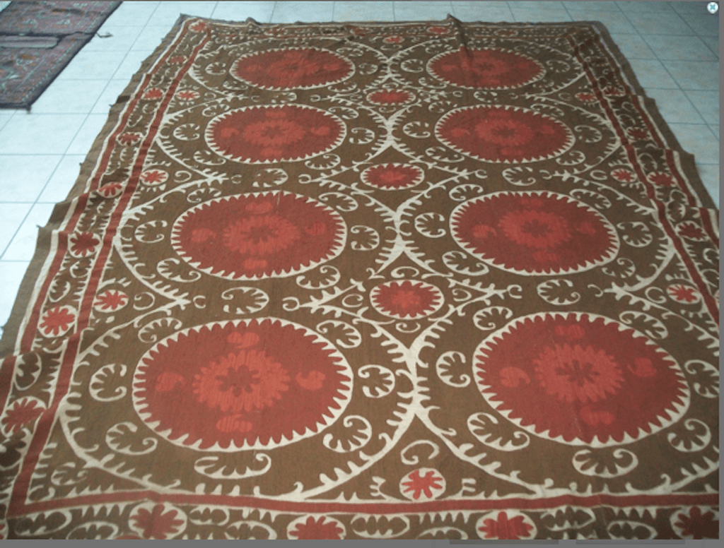 large uzbek samarkand suzani - 1