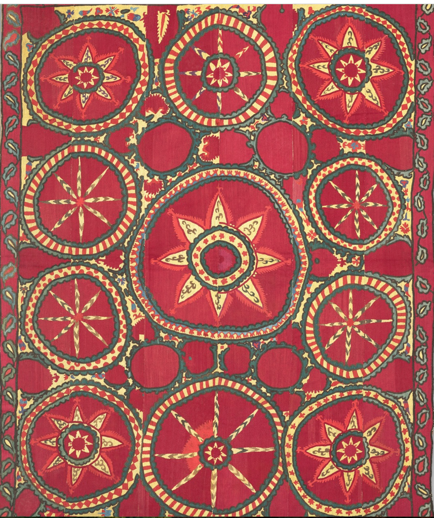 An Excellent Article about Suzanis on the Christie's Auction Website Dated October 15, 2025