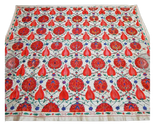 An Uzbek Silk on Silk Suzani