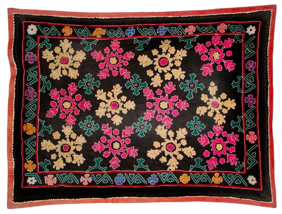 An Uzbek Snowflake Suzani