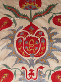 An Uzbek Ottoman Tulip Suzani