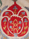 An Uzbek Ottoman Tulip Suzani