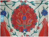 An Uzbek Silk on Silk Suzani