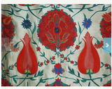 An Uzbek Silk on Silk Suzani