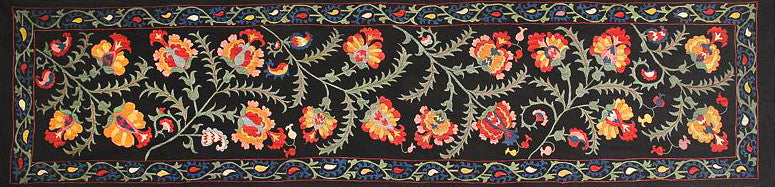 An Uzbek Table Runner Suzani